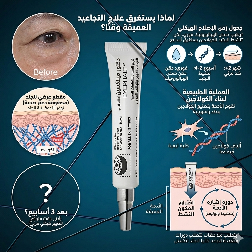 Dr. Melaxin Eyephalt كريم لعلاج انتفاخات العين