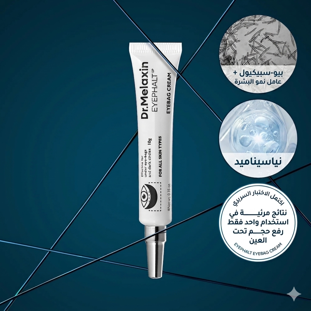 Dr. Melaxin Eyephalt كريم لعلاج انتفاخات العين